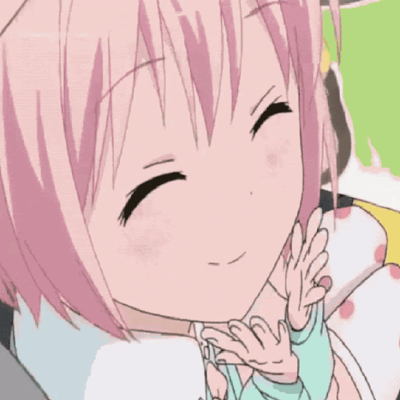 аниме, гифка гифки: аниме тян с cute, подборки гифки!  Тут anime розовая cute, Аниме, представлены Цуцукакуши, гиф, гифки гиф милыми Курияма, милые милые аниме аниме анимированные кавай Мирай Цукико