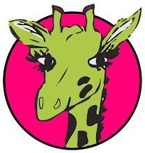 Girl Scouts ATL Lime Green Giraffe