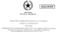 Peraturan Pemerintah (PP) Nomor 11 Tahun 2025 Tentang Gaji Ke-13 Dan THR