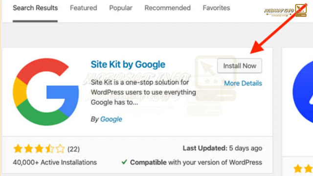 اضافة ووردبريس لتأكيد موقعك للربح من جوجل ادسنس Google Site Kit