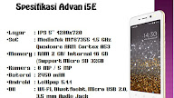 ± Advan i5E, Spesifikasi, Kelebihan, Kekurangan dan Harga (2019)