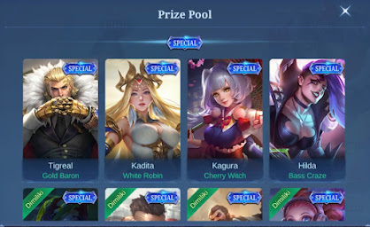 Prize Pool Box Elite Event Surprise Box Mobile Legends