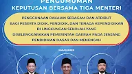 Kemendikbud: Siswa Yang Sekolah Di Madrasah dan Pesantren Tidak Wajib Mematuhi SKB 3 Menteri Terkait Aturan Seragam Keagamaan