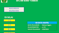 Contoh Aplikasi Raport Digital Offline Pra ARD Tingkat RA, MI, MTs dan MA.
