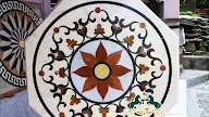 Lantai Motif Inlay Marmer Bulat Request Sesuai dengan Permintaan Brand Bintang Antik Sejahtera 