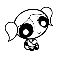 Powerpuff Girls coloring page-  Bubbles