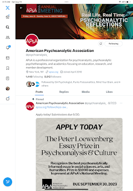 APsA Twitter Feed