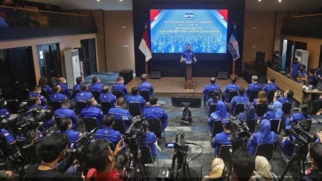 AHY Keluarkan Instruksi Bagi Anggota DPR Dan DPRD Demokrat  Se-Indonesia, Jangan Kompromi Dengan Penundaan Pemilu