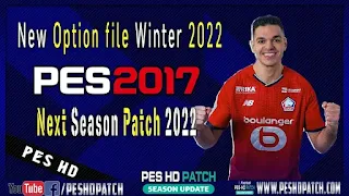 PES 2017 Option File Winter Transfers 2022