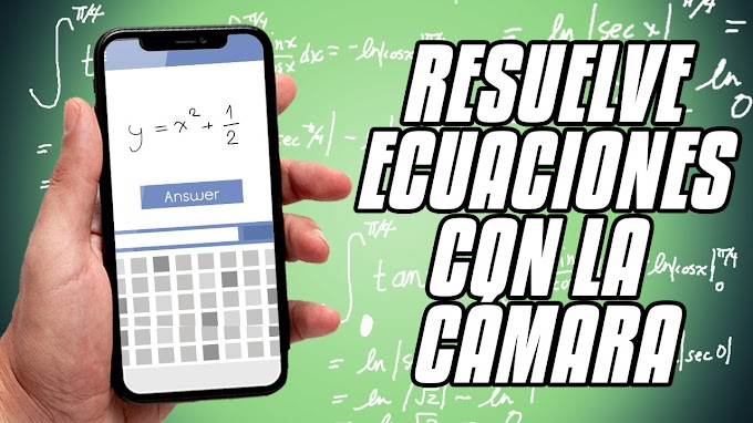 LA MEJOR APP PARA RESOLVER ECUACIONES MATEMATICAS