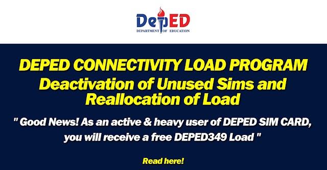 DEPED CONNECTIVITY LOAD PROGRAM | Deactivation of Unused Sims and Reallocation of Load | Read here!