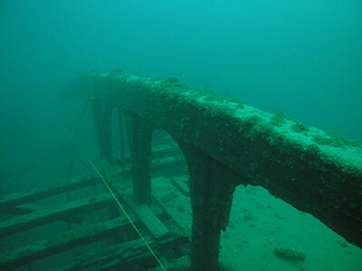 Underwater Photos of the Pewabic Wreck ~