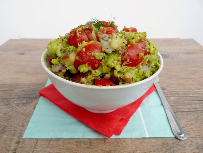 Avocado Potato Salad for a Virtual Potluck