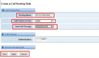 openvox gsm gateway call routing rules outbound