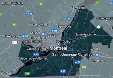 Montérégie ZIP Code
