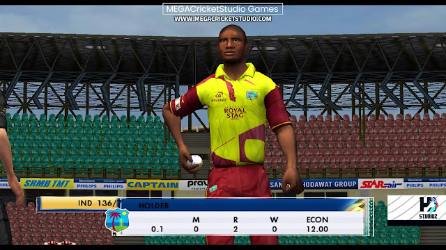 Paytm Series India vs West Indies 2022 Patch for EA Cricket 07