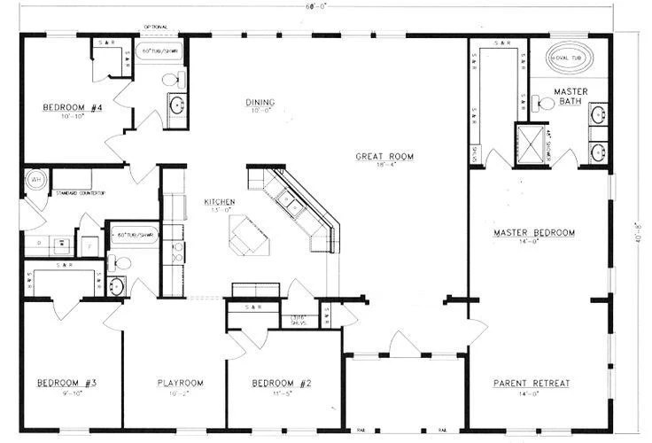 Pole barn house plans, Barndominium floor plans, Barn house plans