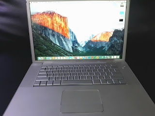Laptop MacBook Pro A1260 Core 2 Duo 2.4GHz 15" RAM 4GB HDD 200GB 2008 Seken