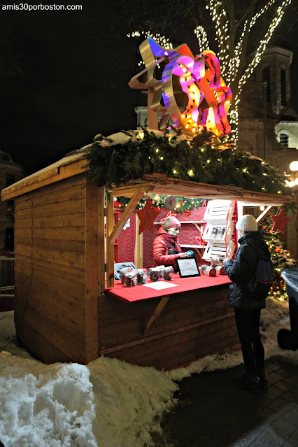 Caseta del Mercado Alemán de Navidad de Quebec