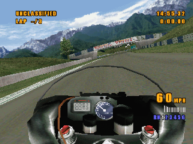 🕹️ Play Retro Games Online: Moto Racer (PS1)