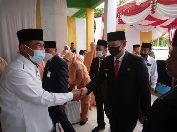 LDII Rokan Hulu Riau Hadiri Upacara Peringatan Hari Amal Bakti Kemenag Ke-76 Tahun 2022