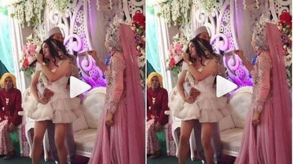 Goda Pengantin Pria, Sosok Biduan Naik ke Pelaminan untuk Bergoyang Genit, Reaksi Mempelai Wanita Sampai Disoraki Tamu