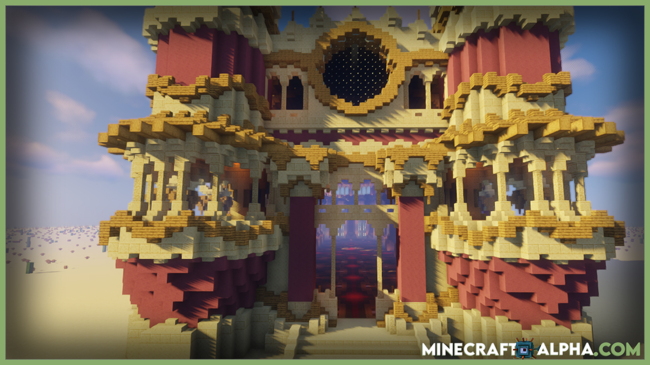 Minecraft Cathedral of Ahorean Map 1.17.1
