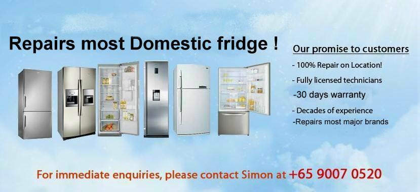 Refrigerator repair +65 90070520