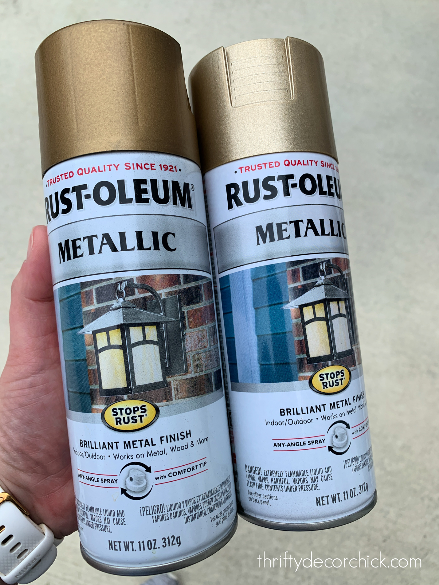 Two best brass spray paints