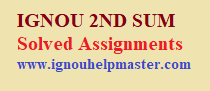 IGNOU MCA 2nd Semester Solved Assignment For-2021-22