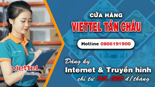 Cửa hàng Viettel huyện Tân Châu