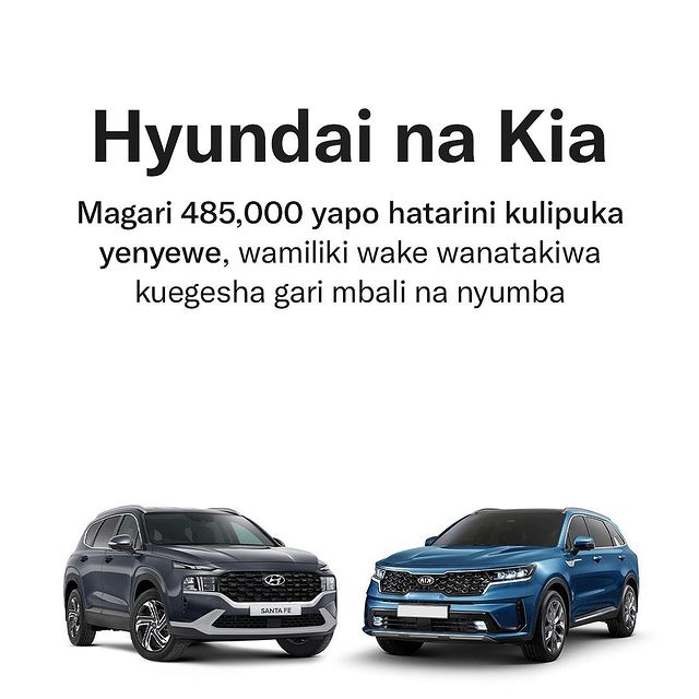 Hyundai and Kia companies have notified more than 480,000 owners who own them