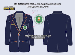 JAKET ALMAMATER SMP ALWIDAN ISLAMIC SCHOOL TANGERANG