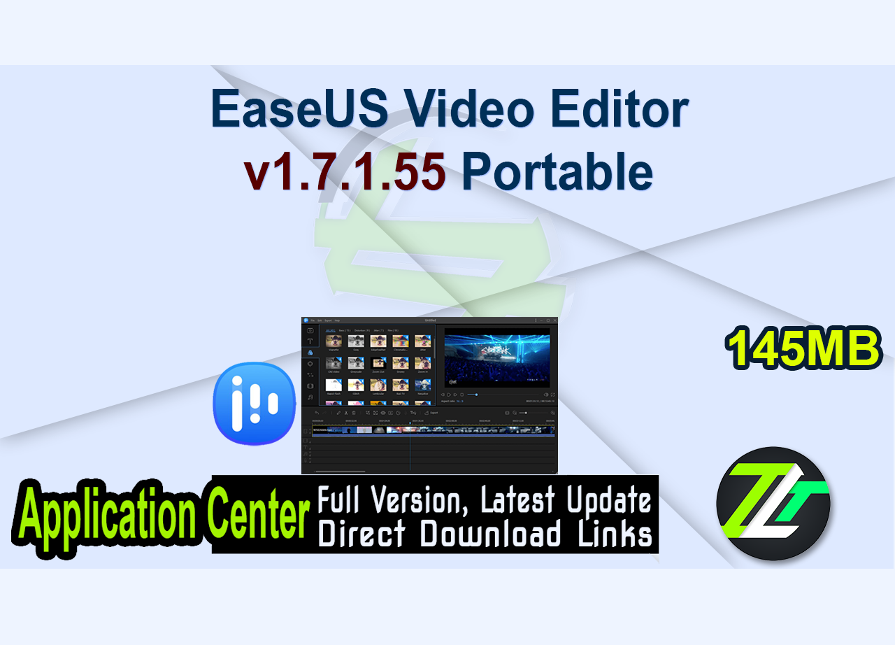 EaseUS Video Editor v1.7.1.55 Portable