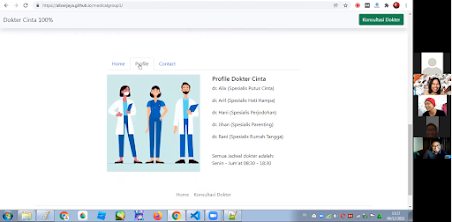 Alix Wijaya Presentasi Website Dokter Cinta