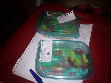 Sour Gummy worms with Legal Hemp seed oil and Savita Handcrafted by myself #0382 Naomi Lynn Simon!