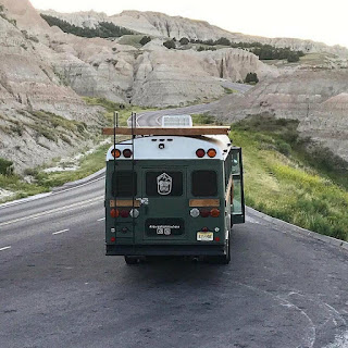 Autobus reconvertido en casa rodante