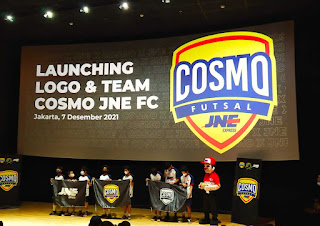 Logo baru Cosmo JNE FC