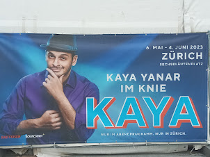 European Comedian star Kaya.Yanar performing for " KNIE CIRCUS" in Zurich.