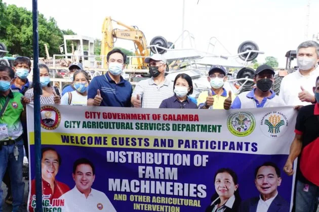 DA 4-A to farmers in Calamba and Batangas distributes P43-M worth of agri interventions