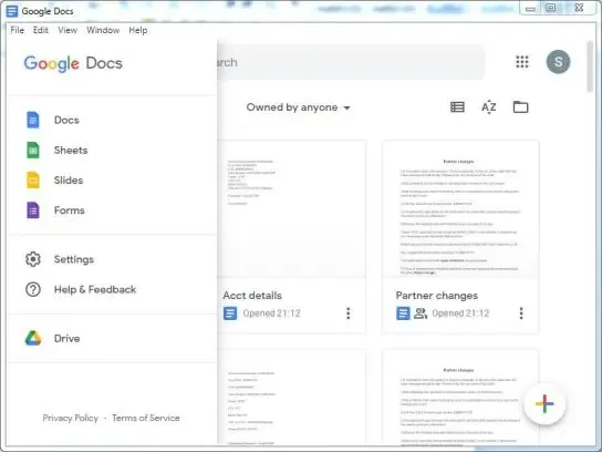 استخدام محرر المستندات Google Docs على الكمبيوتر دون الحاجة الى المتصفح