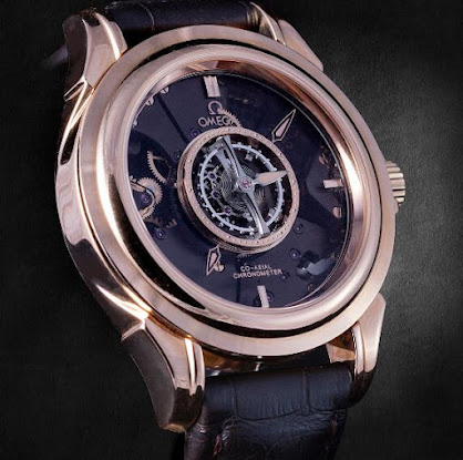 Introducing The Omega De Ville Central Tourbillon Co-Axial Chronometer 18 Ct Red Gold Watch 2
