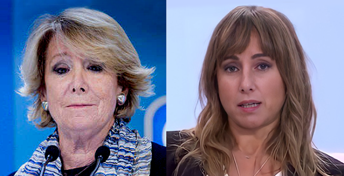 Esperanza Aguirre se pone en evidencia interrumpiendo a Ana Pardo de Vera