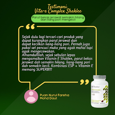 Kelebihan dan Kebaikan Vitamin E Complex Shaklee