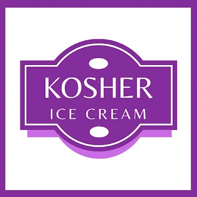 Kosher Ice Cream Labels - Kitchen Food Tags - Printable Print At Home - 10 Free Image Designs