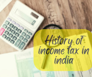 History of income tax in India