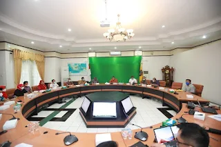 Memimpin Rapat Koordinasi dan Sinkronisasi Pelaksanaan Program Pembangunan