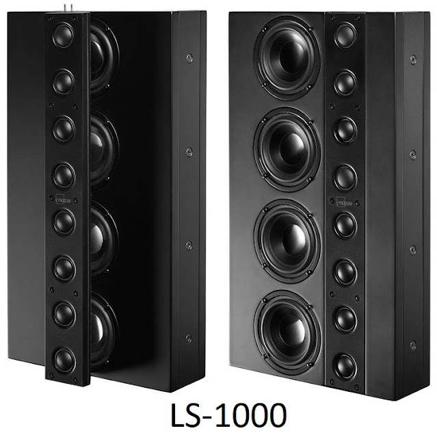Lyngdorf has announced two series of built-in speakers Discreet and LS