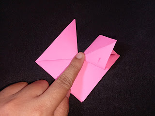 Cara membuat hati dari origami