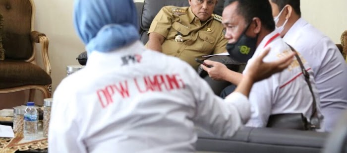 Bupati Nanang Ermanto Terima Audiensi DPW JPKP Provinsi Lampung